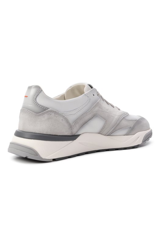 Кожаные кроссовки Innova Santoni MBIG22112BGRGSBB Серый  MBIG22112BGRGSBB Фото 4