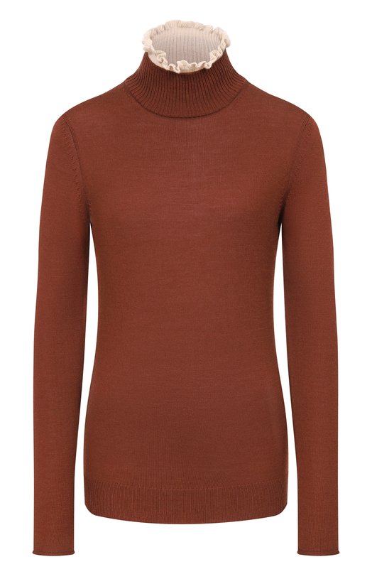 Шерстяная водолазка Undercover UC2E8901 Коричневый UC2E8901