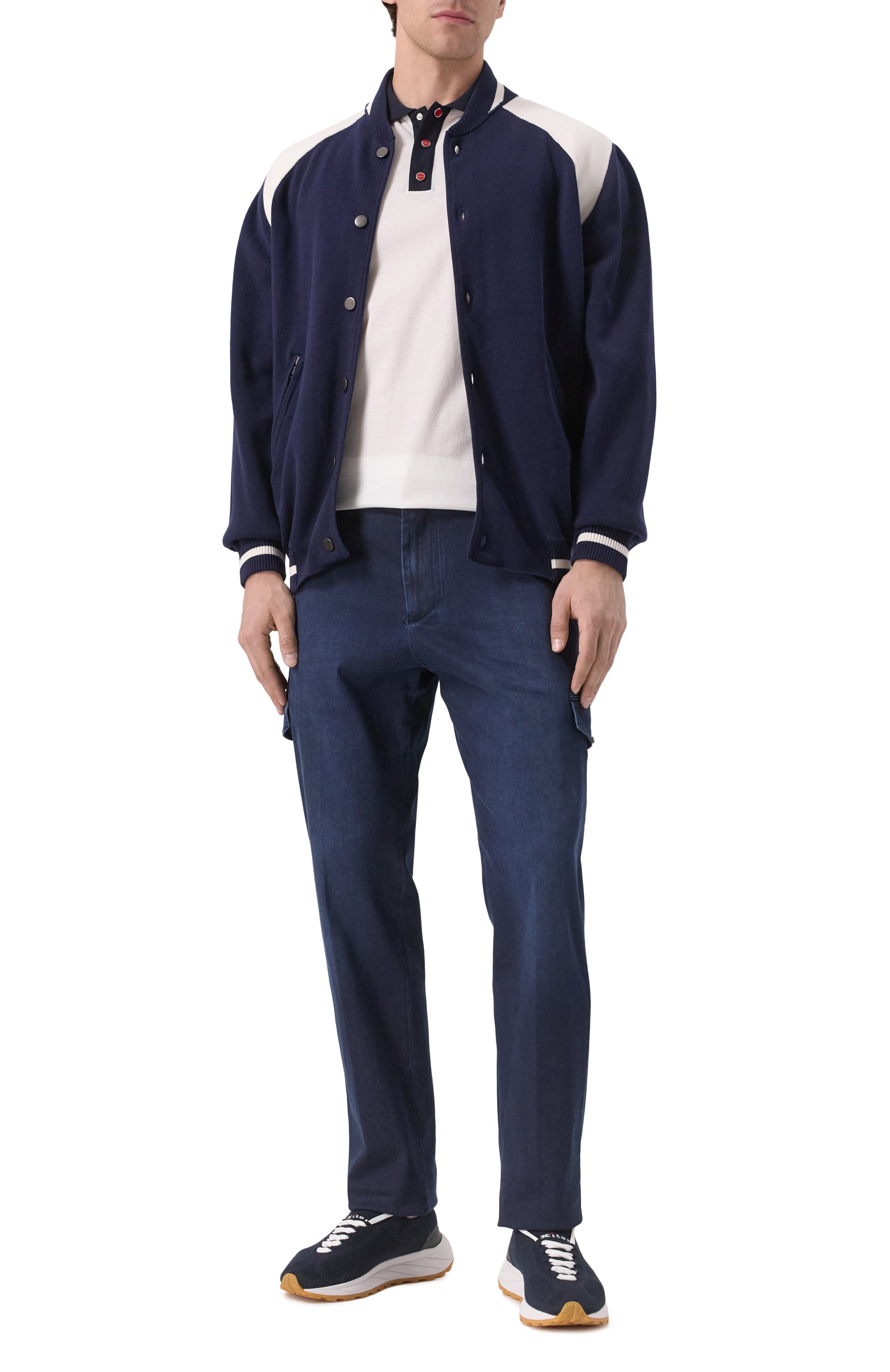 Хлопковое поло KITON, арт. UMK0724A0011, фото 2