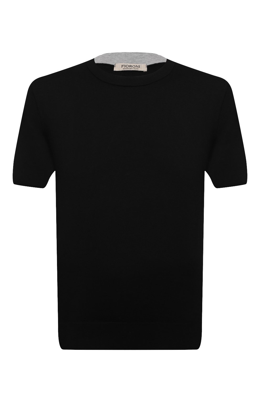 Хлопковый джемпер FIORONI черного цвета по цене 41300 руб., арт. MK20260A2, фото 1 Хлопковый джемпер FIORONI, арт. MK20260A2, фото 1