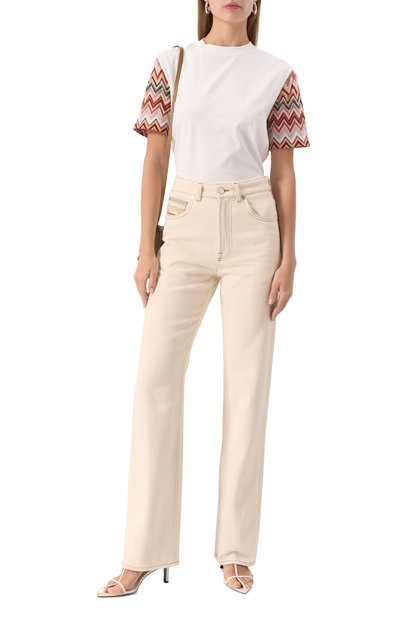 Футболка из хлопка и вискозы MISSONI, арт. DS25SL01/BJ00N7, фото 2