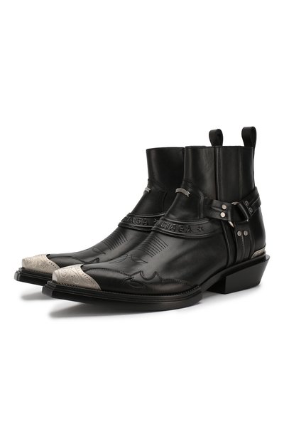 Кожаные казаки harness BALENCIAGA, арт. 562603/WA921, фото 1