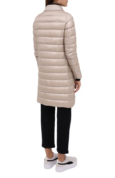 Пуховая куртка HERNO светло-бежевого цвета по цене 65350 руб., арт. PI1285D/12017, фото 4 Пуховая куртка HERNO, арт. PI1285D/12017, фото 4