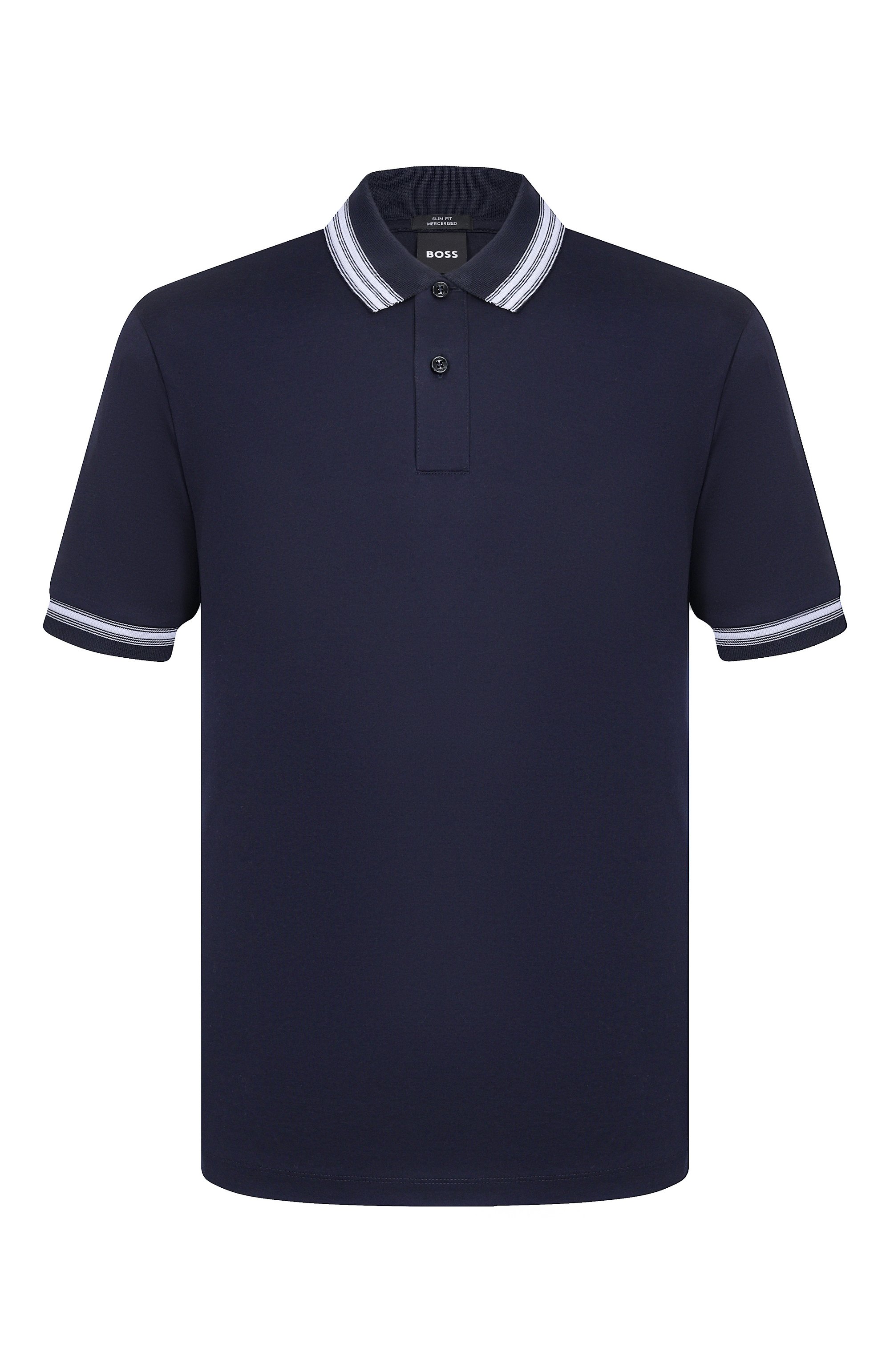 Хлопковое поло BOSS, арт. 50554529, фото 1