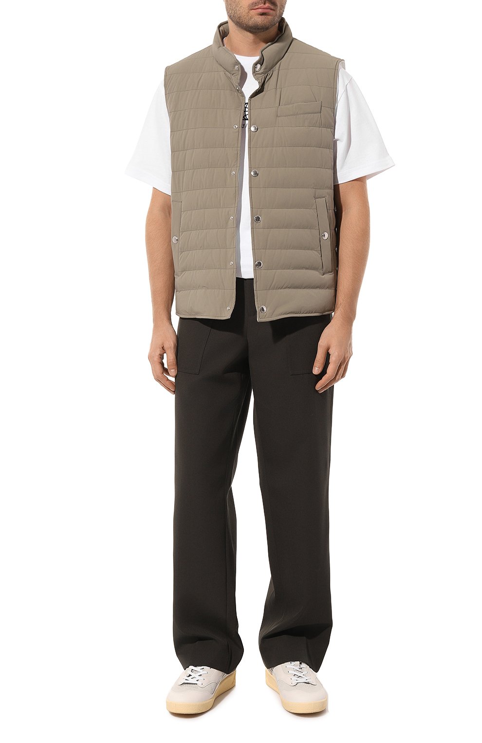 Хлопковая футболка KITON, арт. UMM0454, фото 2