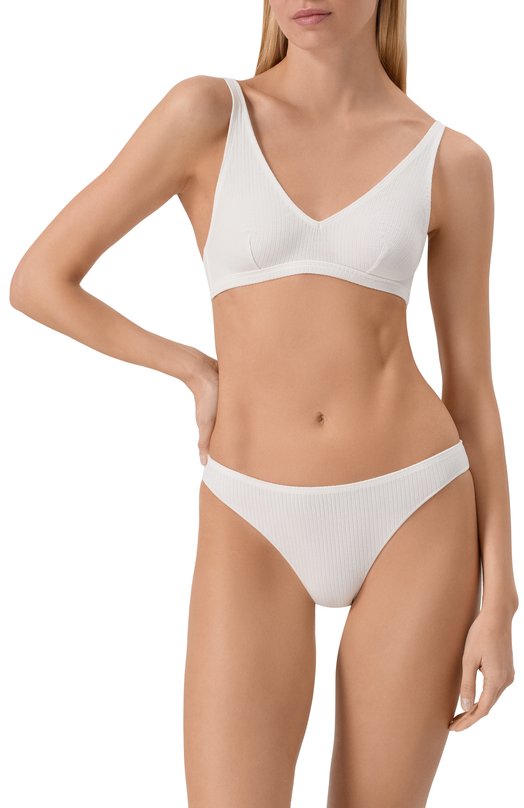 Хлопковый бюстгальтер DNUD Paris L932SG Белый  L932SG Фото 2