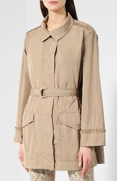 Куртка с поясом ROBERTO CAVALLI, арт. IQT502/TP031, фото 3