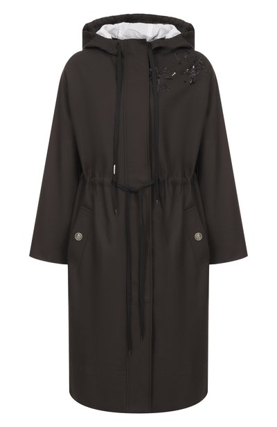 Женская хлопковая парка TWINSET, арт. 251TE2181