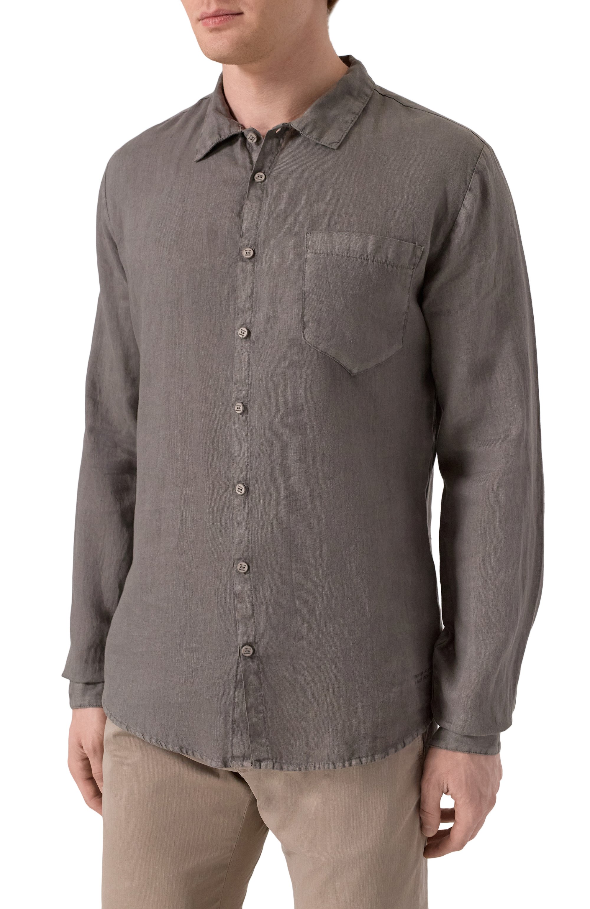 Льняная рубашка NEVER ENOUGH, арт. MSL024, фото 3