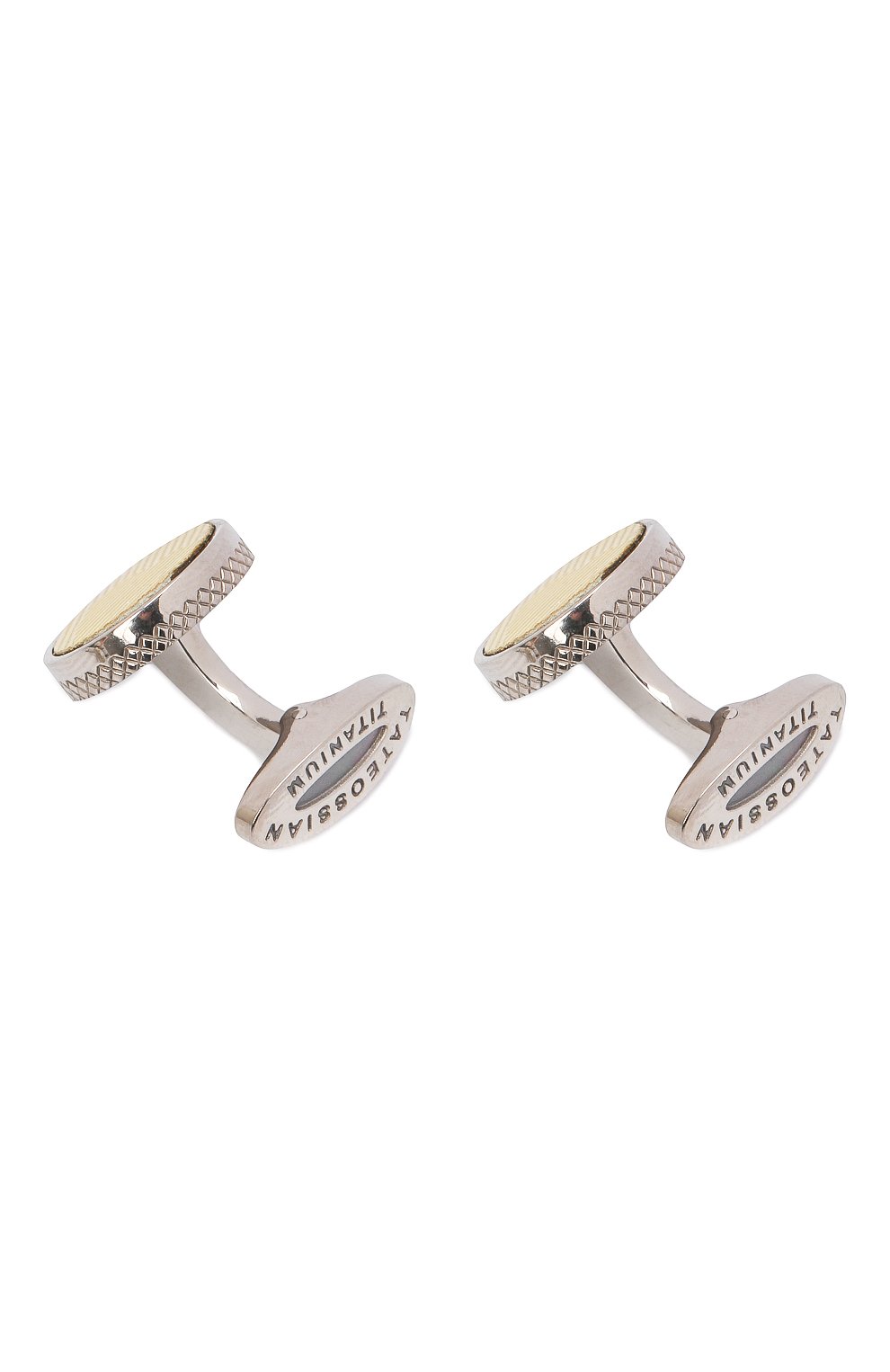 Запонки TATEOSSIAN золотого цвета по цене 28500 руб., арт. CL7786, фото 3 Запонки TATEOSSIAN, арт. CL7786, фото 3