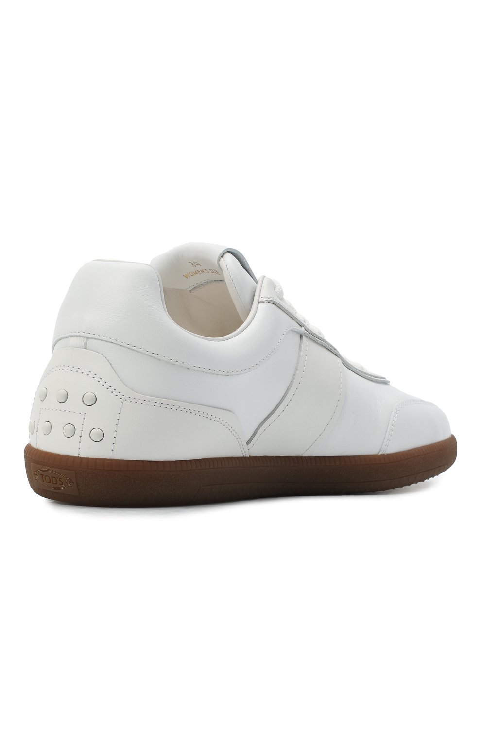 Кожаные кеды TOD’S, арт. XXW68C0DP300V7, фото 4