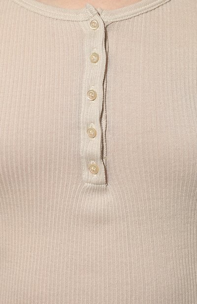 Хлопковый лонгслив-хенли ISABEL MARANT ETOILE, арт. TS0769-22P060E/LAMYLIC, фото 5