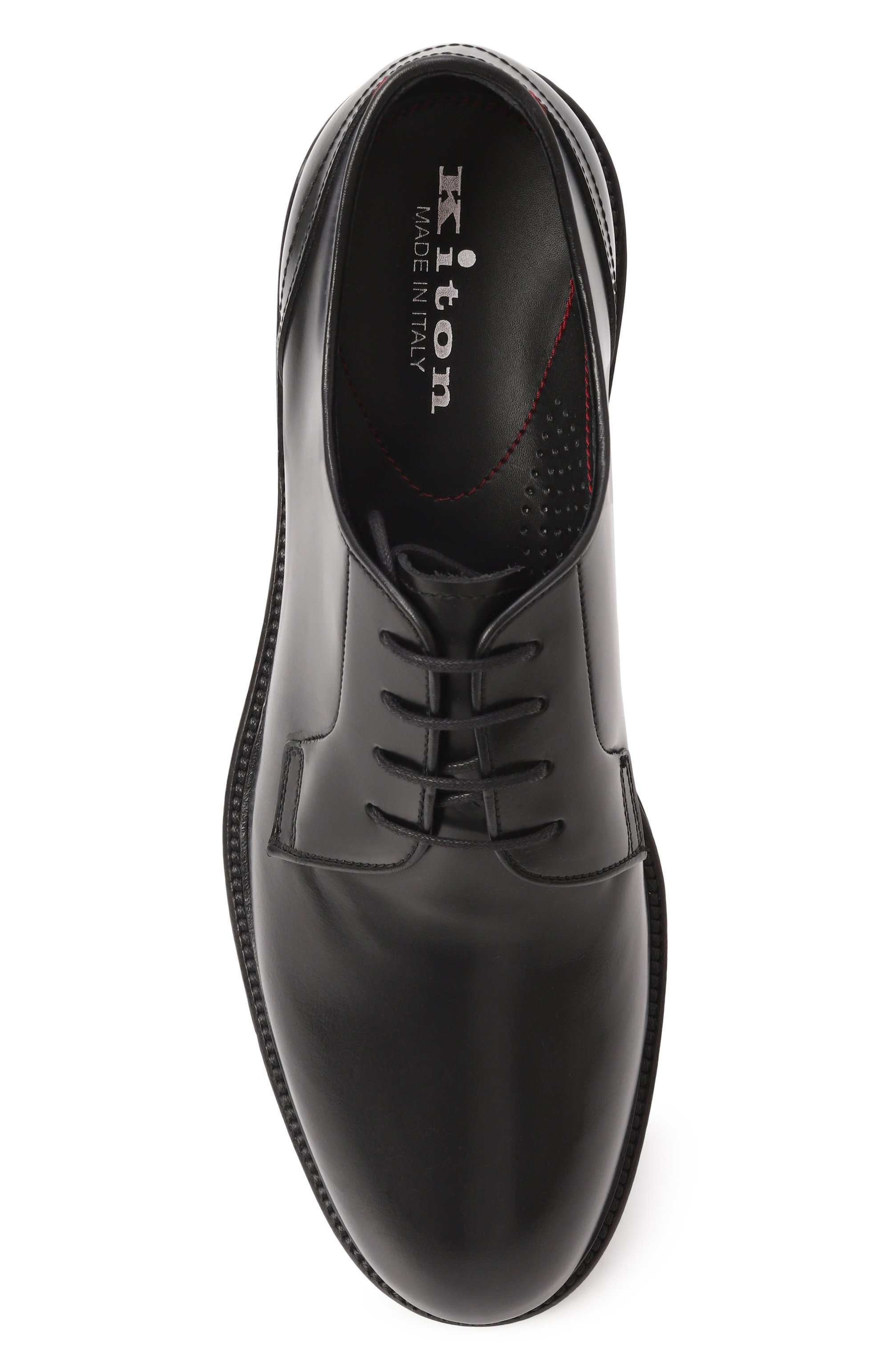 Кожаные дерби KITON, арт. USSA262N0067301, фото 6