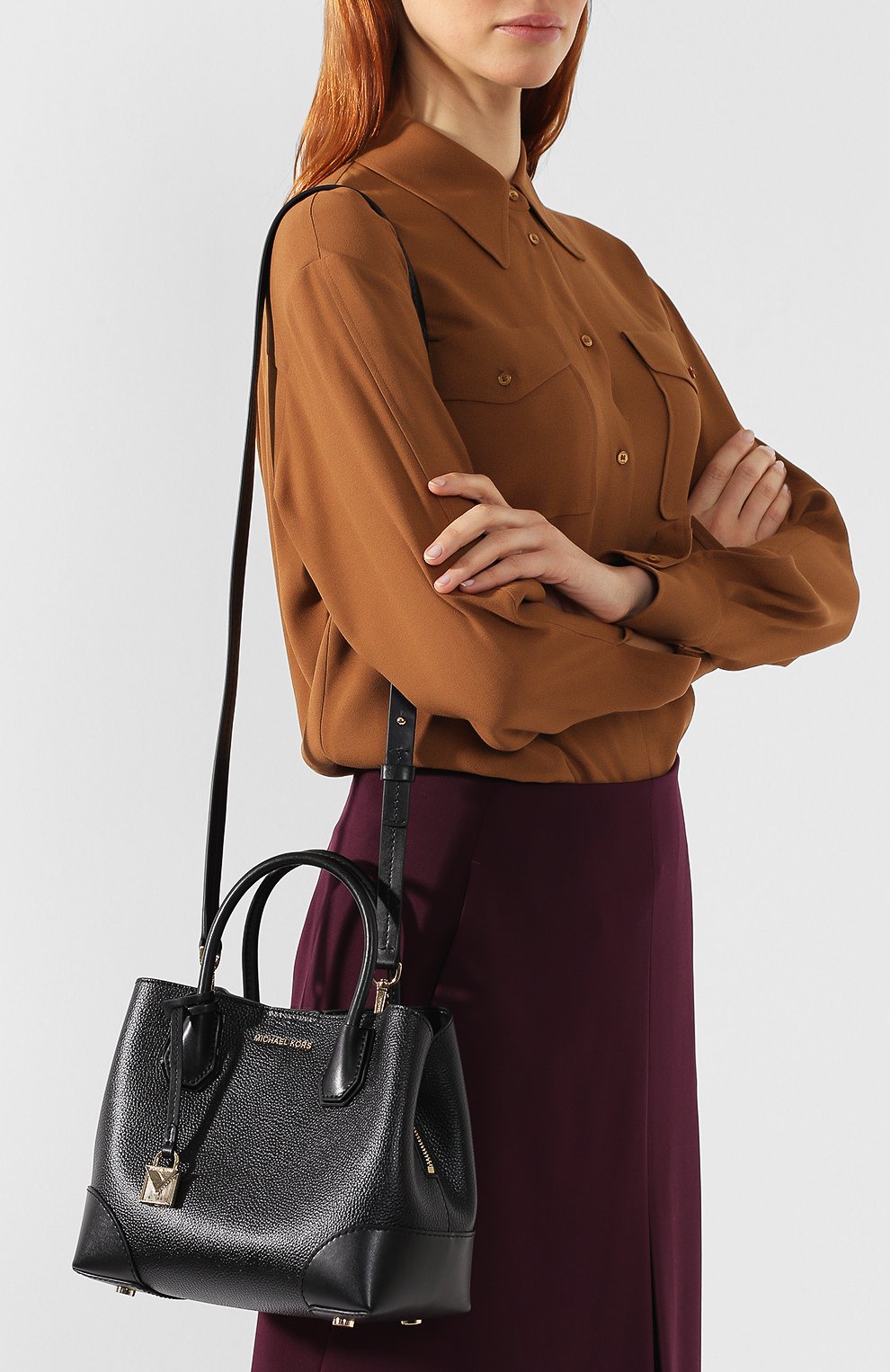 Сумка mercer gallery small MICHAEL MICHAEL KORS, арт. 30H7GZ5T1T, фото 5