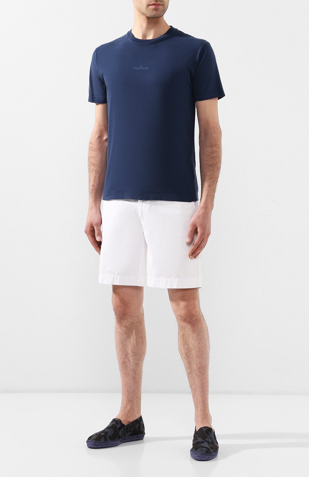 Хлопковая футболка STONE ISLAND, арт. 70152NS90, фото 2