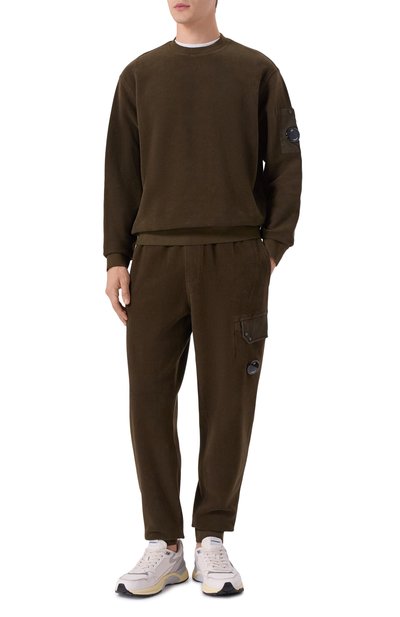 Хлопковый св�итшот C.P. COMPANY, арт. 19CMSS249A006614G, фото 2