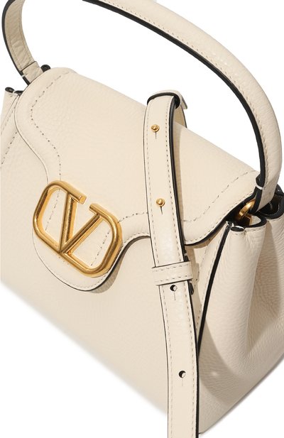 Сумка alltime VALENTINO кремового цвета по цене 357500 руб., арт. 5W2B0Q19/RZR, фото 3 Сумка alltime VALENTINO, арт. 5W2B0Q19/RZR, фото 3