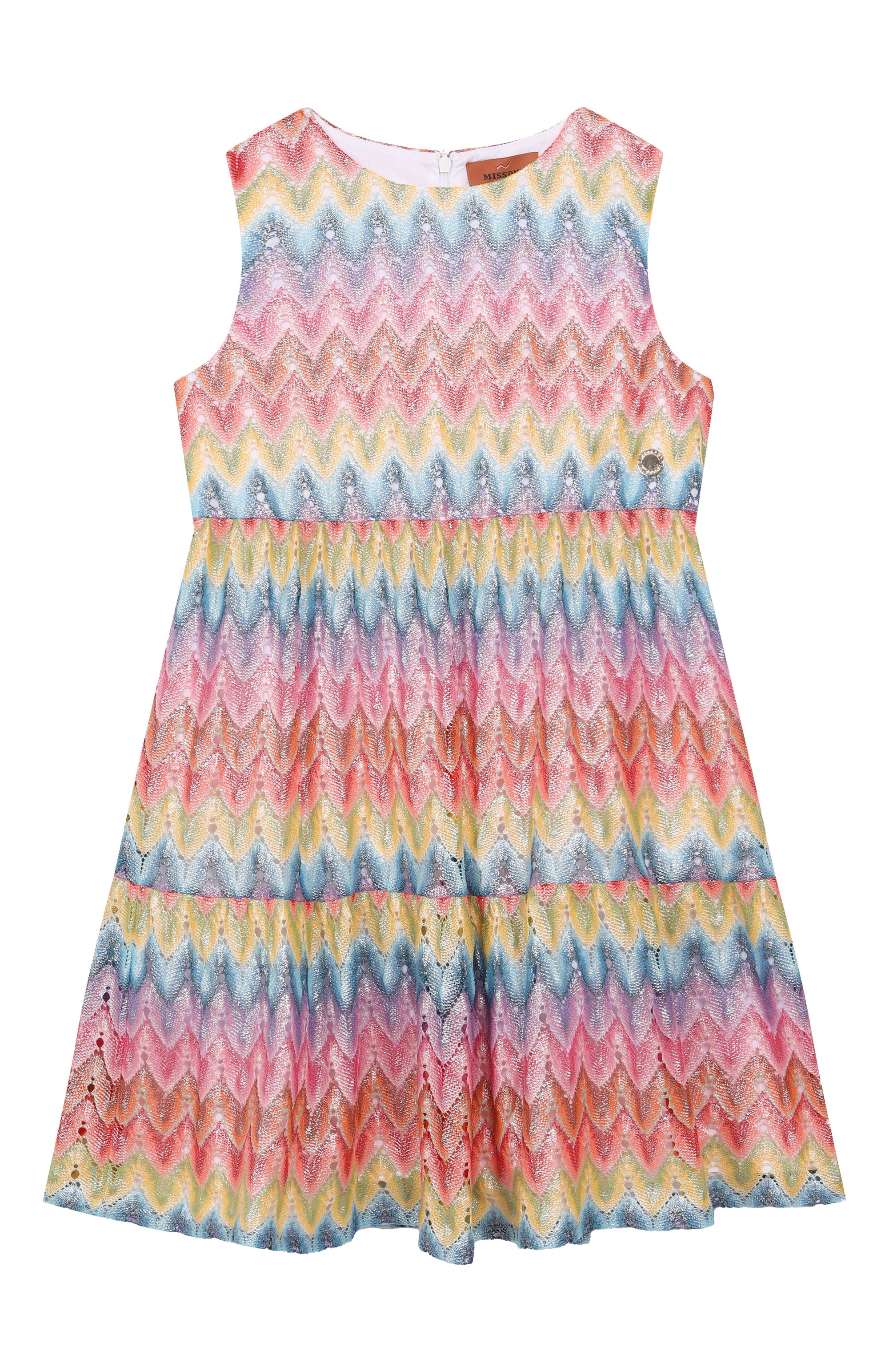 Платье MISSONI разноцветного цвета по цене 37300 руб., арт. MW1B82/Q0075/6-10, фото 1 Платье MISSONI, арт. MW1B82/Q0075/6-10, фото 1