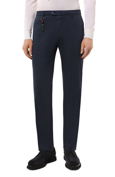 Брюки из хлопка и шелка MARCO PESCAROLO, арт. SLIM80/4900, фото 3