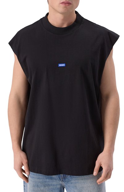 Хлопковая майка HUGO BLUE, арт. 50509773, фото 3