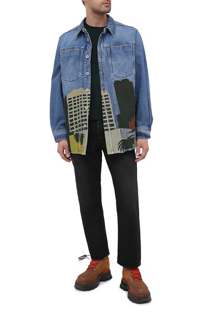 Хлопковая футболка LOEWE, арт. H526Y22J01, фото 2