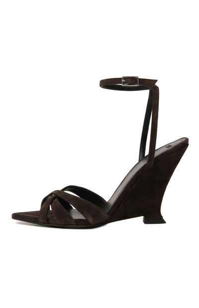 Замшевые босоножки pamela 100 3JUIN, арт. 325WC001.S.0877Y57, фото 4