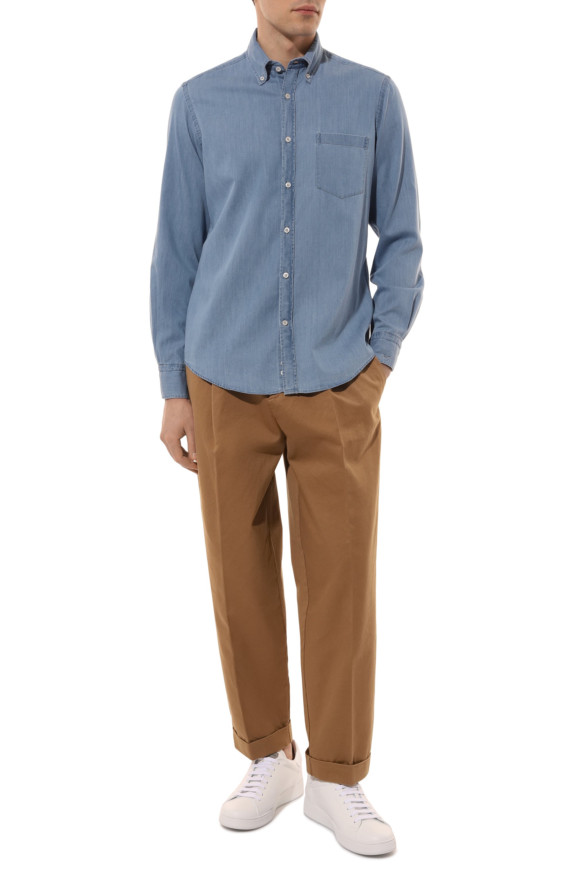 Джинсовая рубашка PAUL&SHARK, арт. 25413160, фото 2