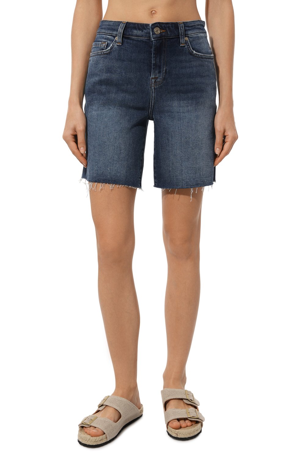 Джинсовые шорты 7 FOR ALL MANKIND, арт. JSWUA500SS, фото 3