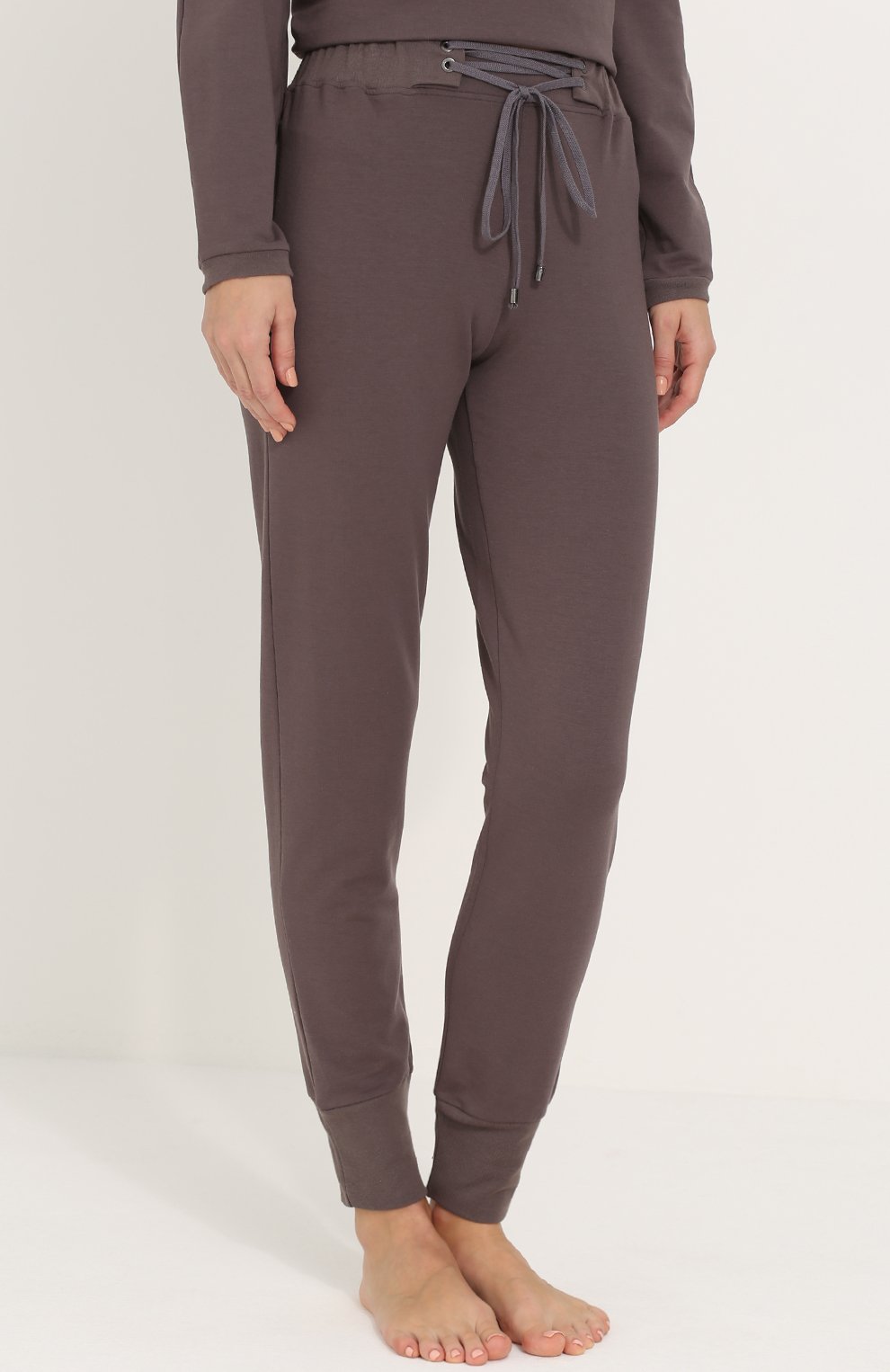 Хлопковые джоггеры со шнуровкой ZIMMERLI, арт. 5139-39020, фото 3