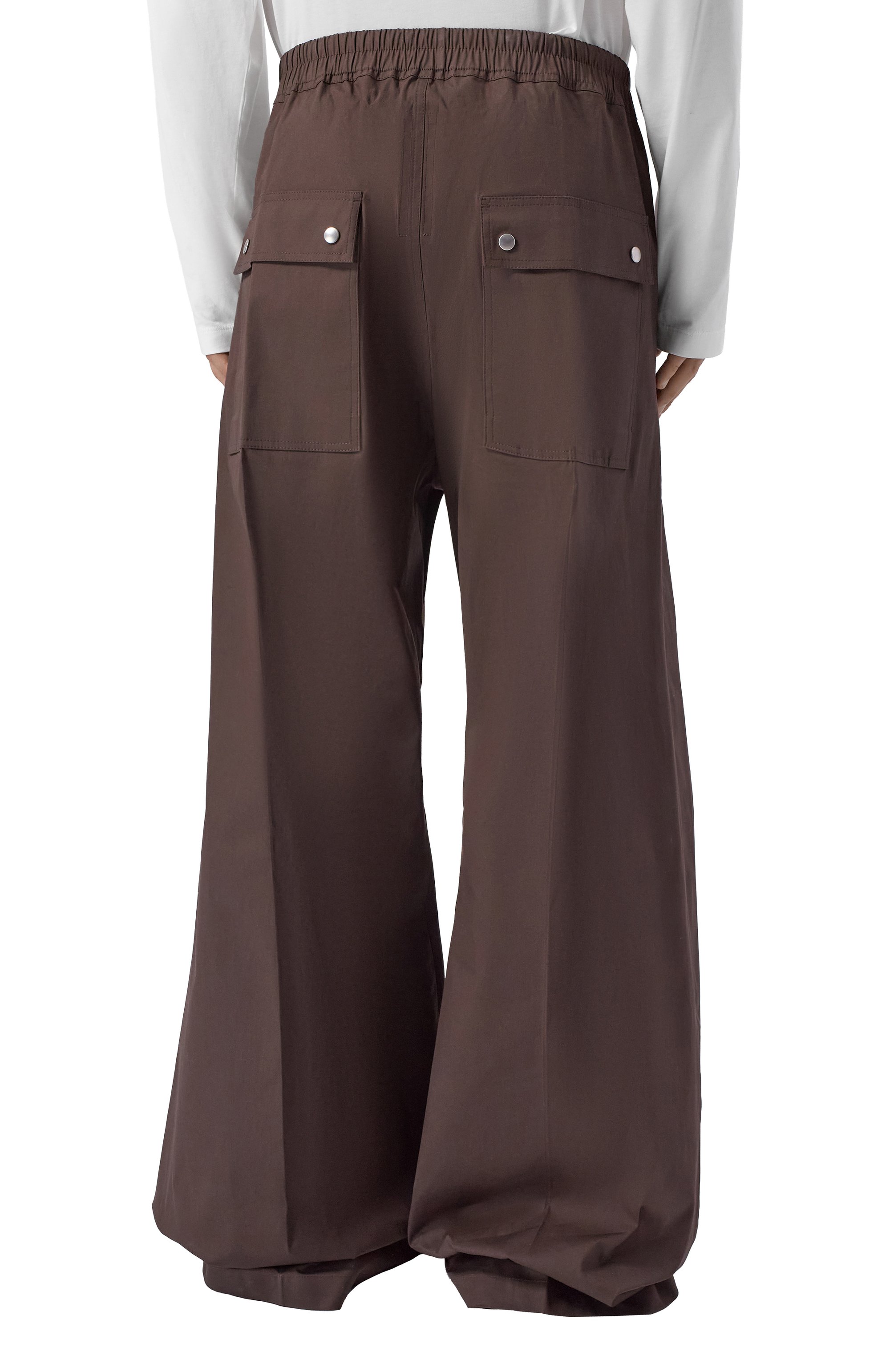 Хлопковые брюки RICK OWENS, арт. RU01F2366/TE, фото 4