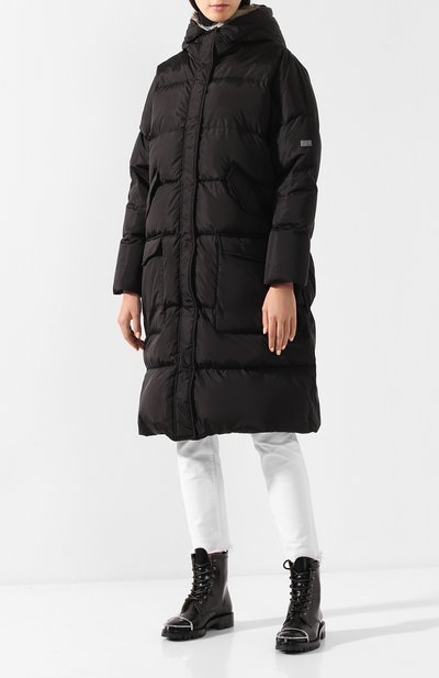 Пуховик с меховой отделкой капюшона LEMPELIUS, арт. 3000/276R, фото 3