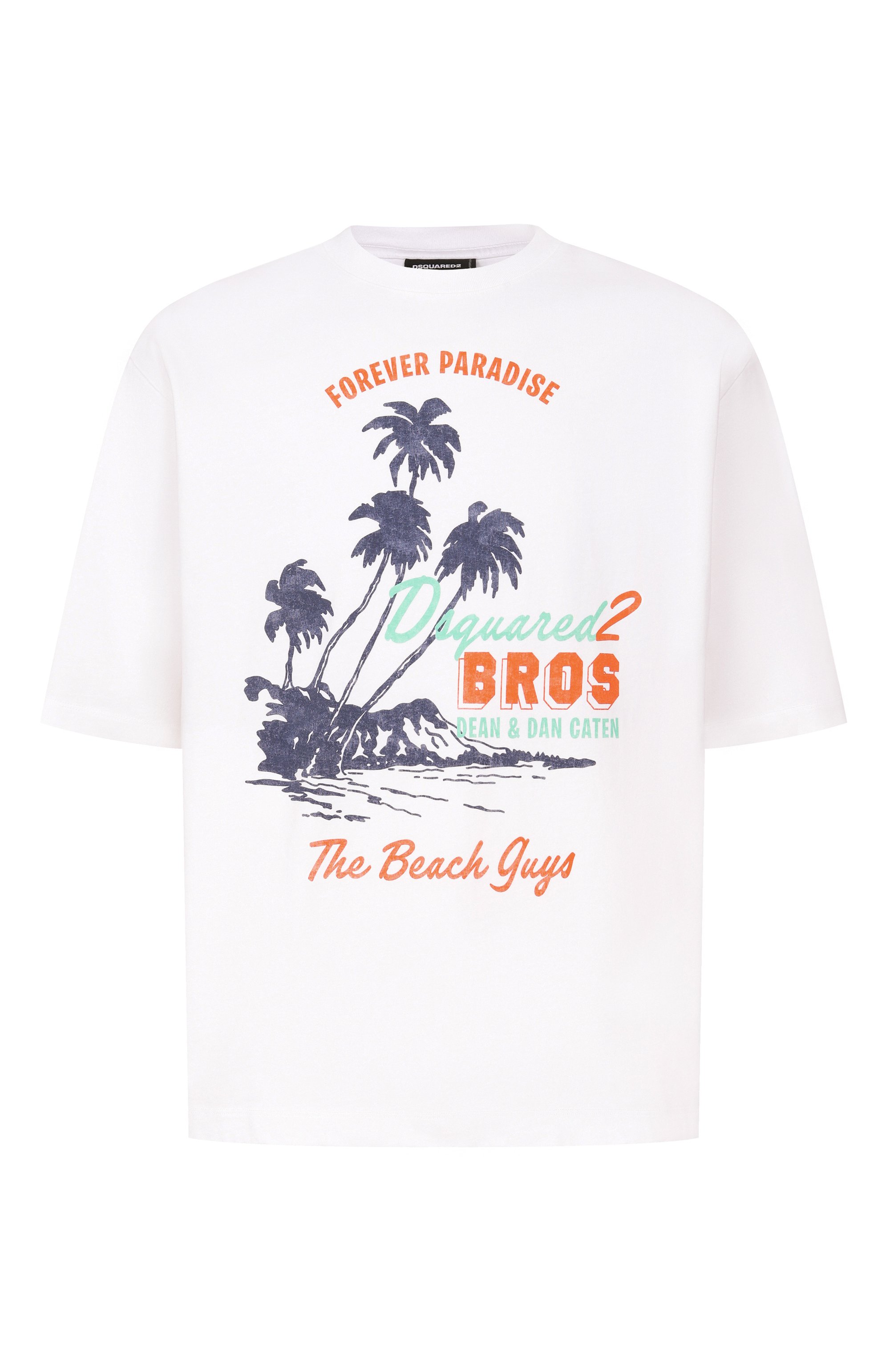 Хлопковая футболка DSQUARED2, арт. S74GD1547/D20106, фото 1