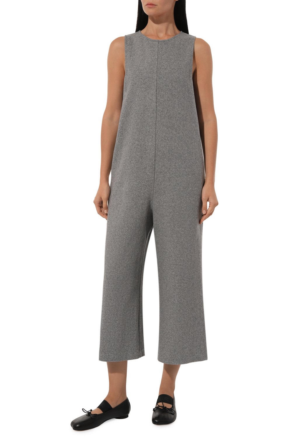Шерстяной комбинезон MM6 серого цвета по цене 78400 руб., арт. S52FP0088/M20021, фото 3 Шерстяной комбинезон MM6, арт. S52FP0088/M20021, фото 3