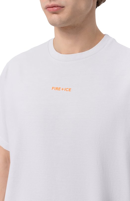 Хлопковая футболка Bogner Fire+Ice 54229608 Серый  54229608 Фото 5