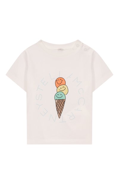 Хлопковая футболка STELLA MCCARTNEY, арт. TW8601