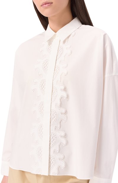 Хлопковая рубашка DOROTHEE SCHUMACHER, арт. 948216, фото 5