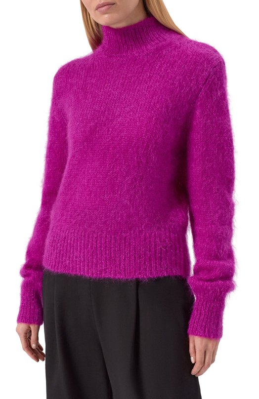 Шерстяной свитер Dries Van Noten 252-011249-2733 Розовый  252-011249-2733 Фото 3