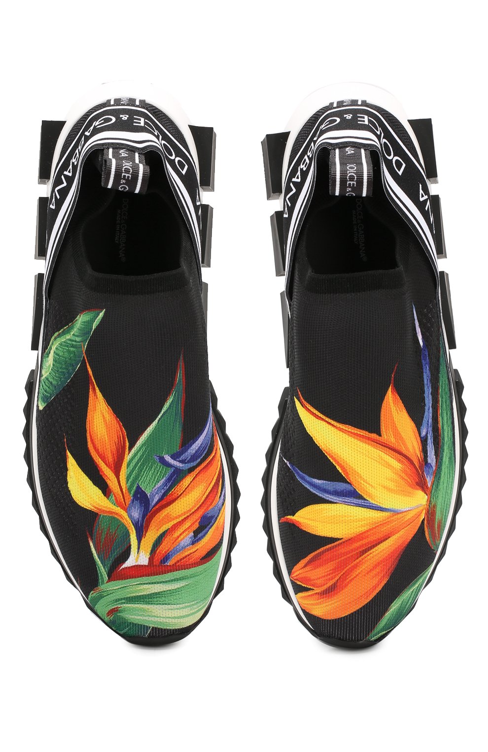 Текстильные кроссовки sorrento DOLCE & GABBANA, арт. CS1713/AA660, фото 5