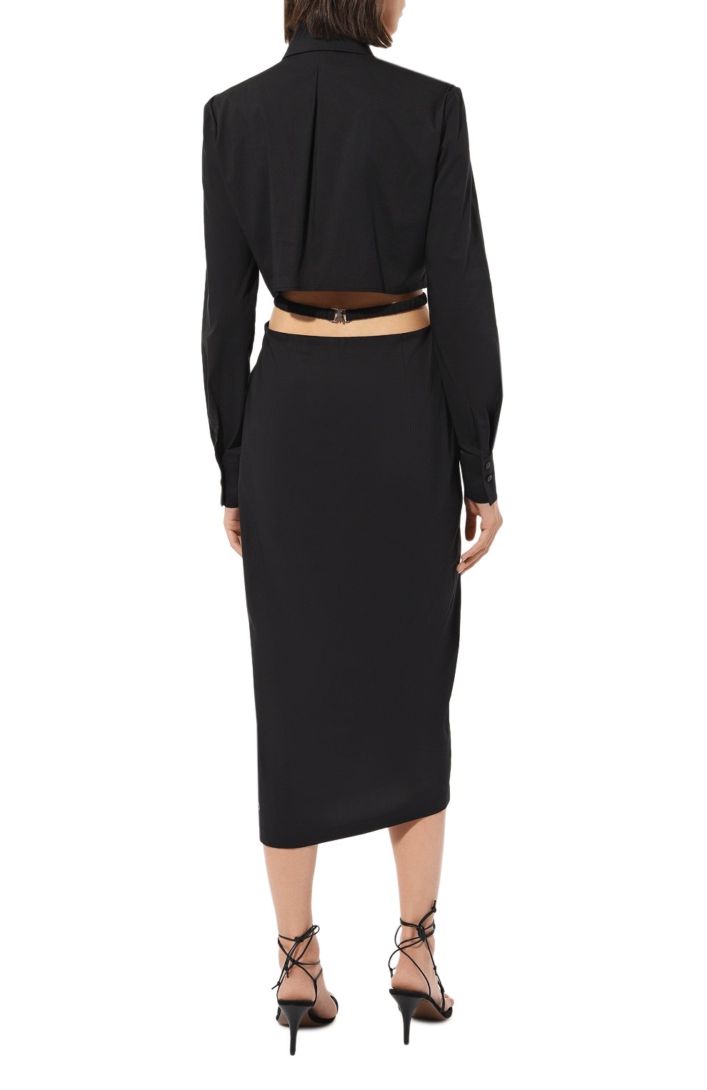 Хлопковое платье PATRIZIA PEPE, арт. 2A2532_A23, фото 4