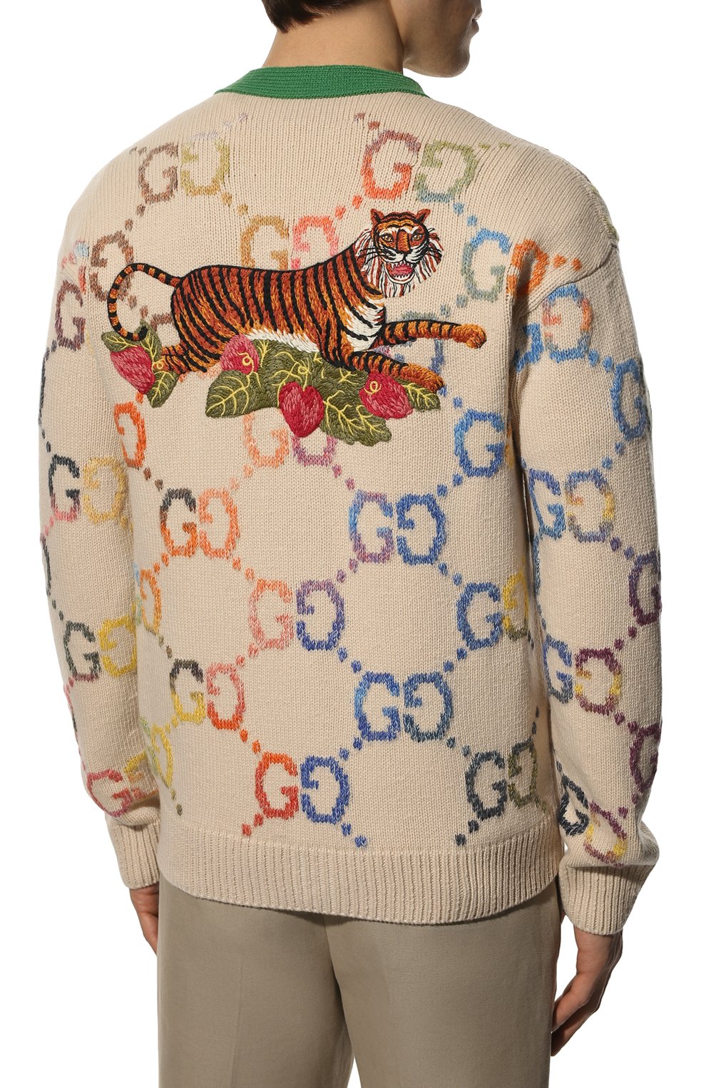 Шерстяной кардиган GUCCI, арт. 684883/XKB80, фото 4