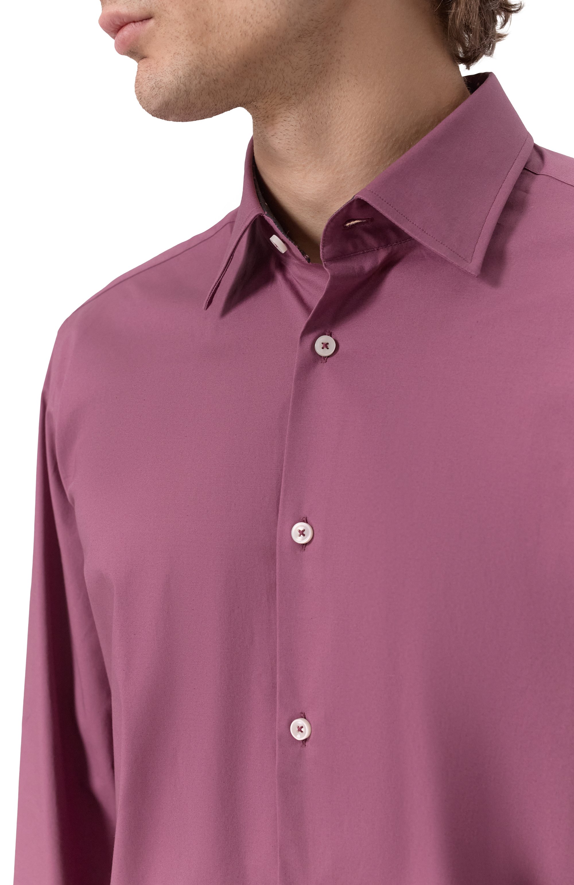 Хлопковая сорочка BOSS, арт. 50535721, фото 5