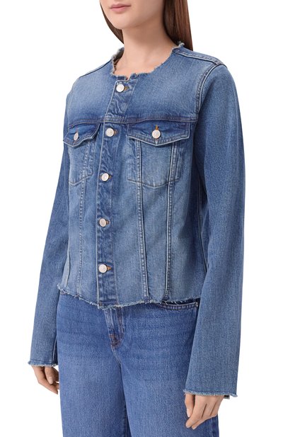 Джинсовая куртка vicky 7 FOR ALL MANKIND, арт. 7U550K85-3NG, фото 3