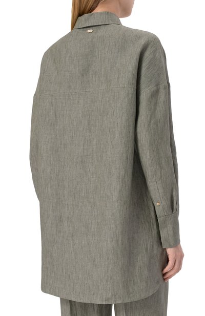 Льняная рубашка AGNONA, арт. TD0901/U3039, фото 4