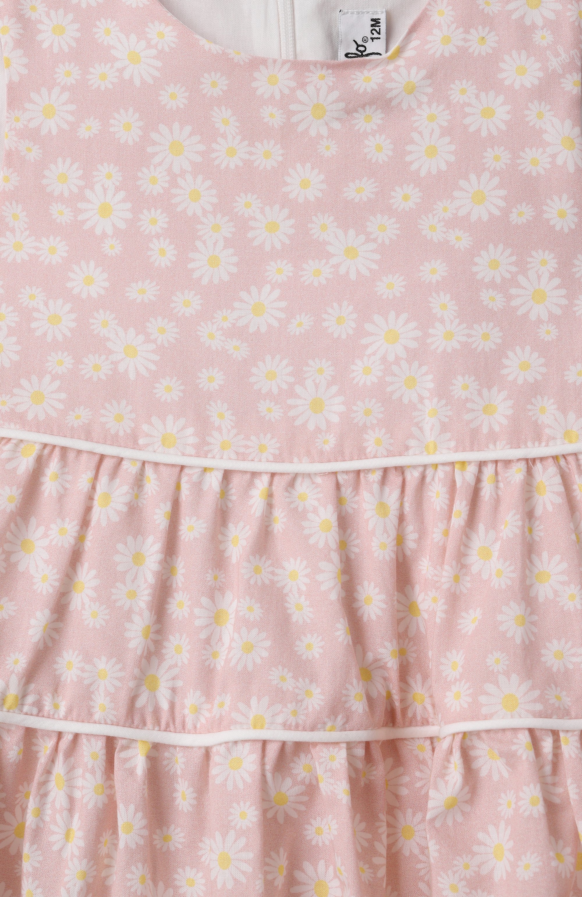 Хлопковое платье IL GUFO, арт. P25VA319C4138/12M-18M, фото 3