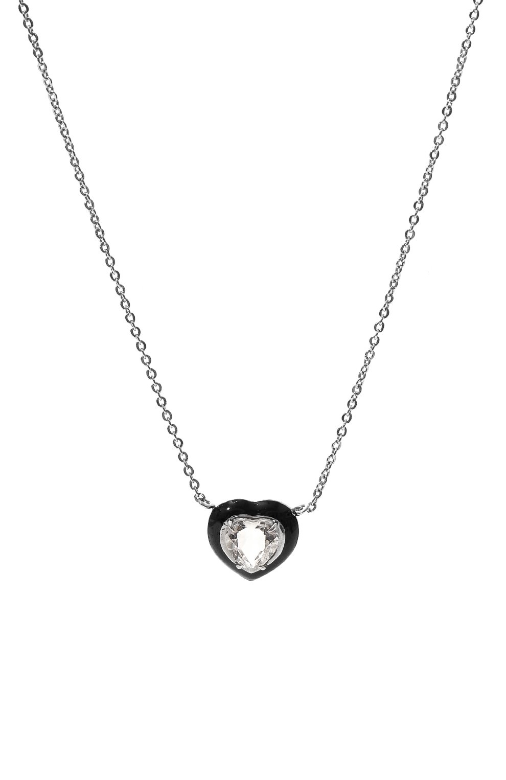 Подвеска с хрусталем и черной эмалью courage MOONKA, арт. crg-nl1-crs, фото 3