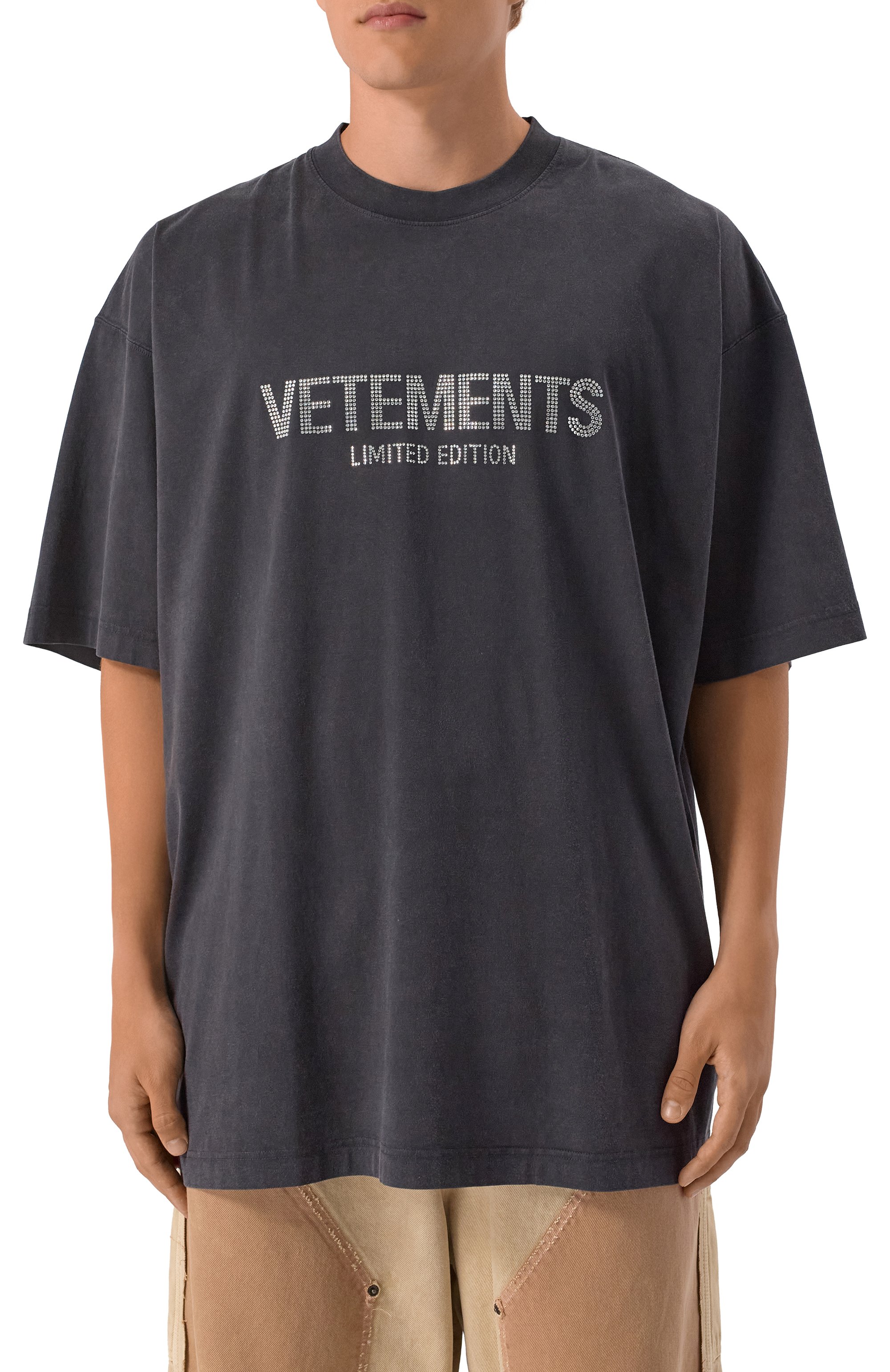 Хлопковая футболка VETEMENTS, арт. UA65TR250C, фото 3