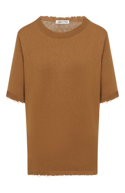 Женский пуловер из хлопка и кашемира ADDICTED, арт. MK2404C