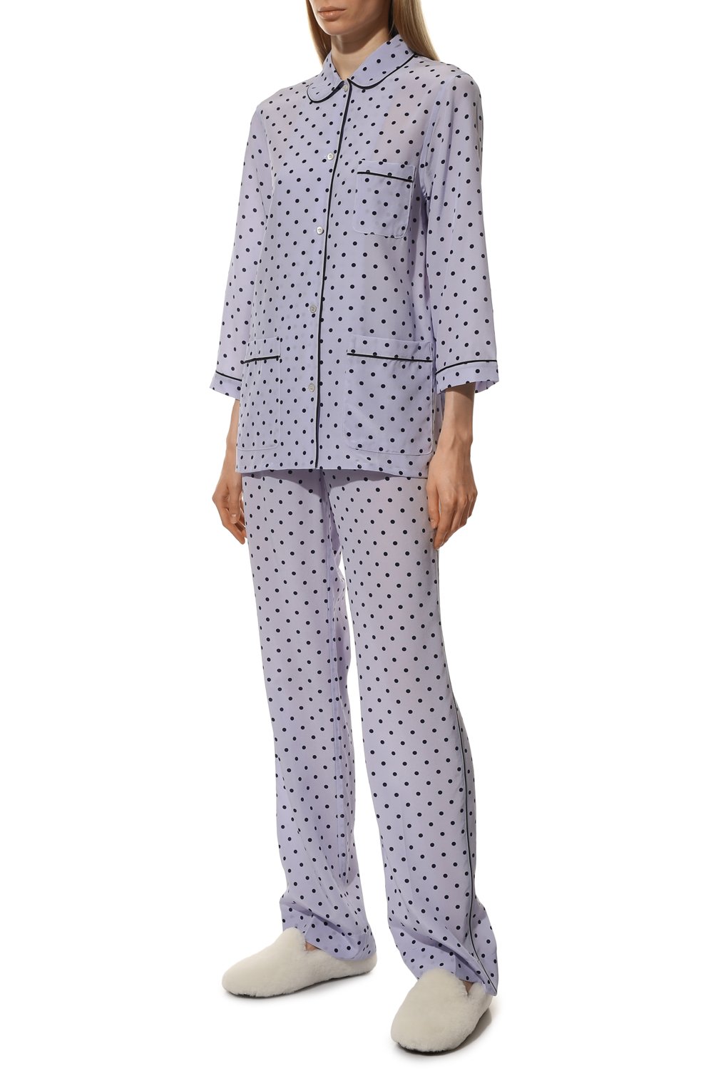Шелковая пижама MIU MIU, арт. MPJ005-XJ0-F0X31, фото 2