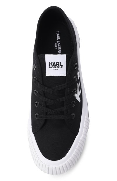 Текстильные кеды KARL LAGERFELD KIDS, арт. Z31180, фото 4