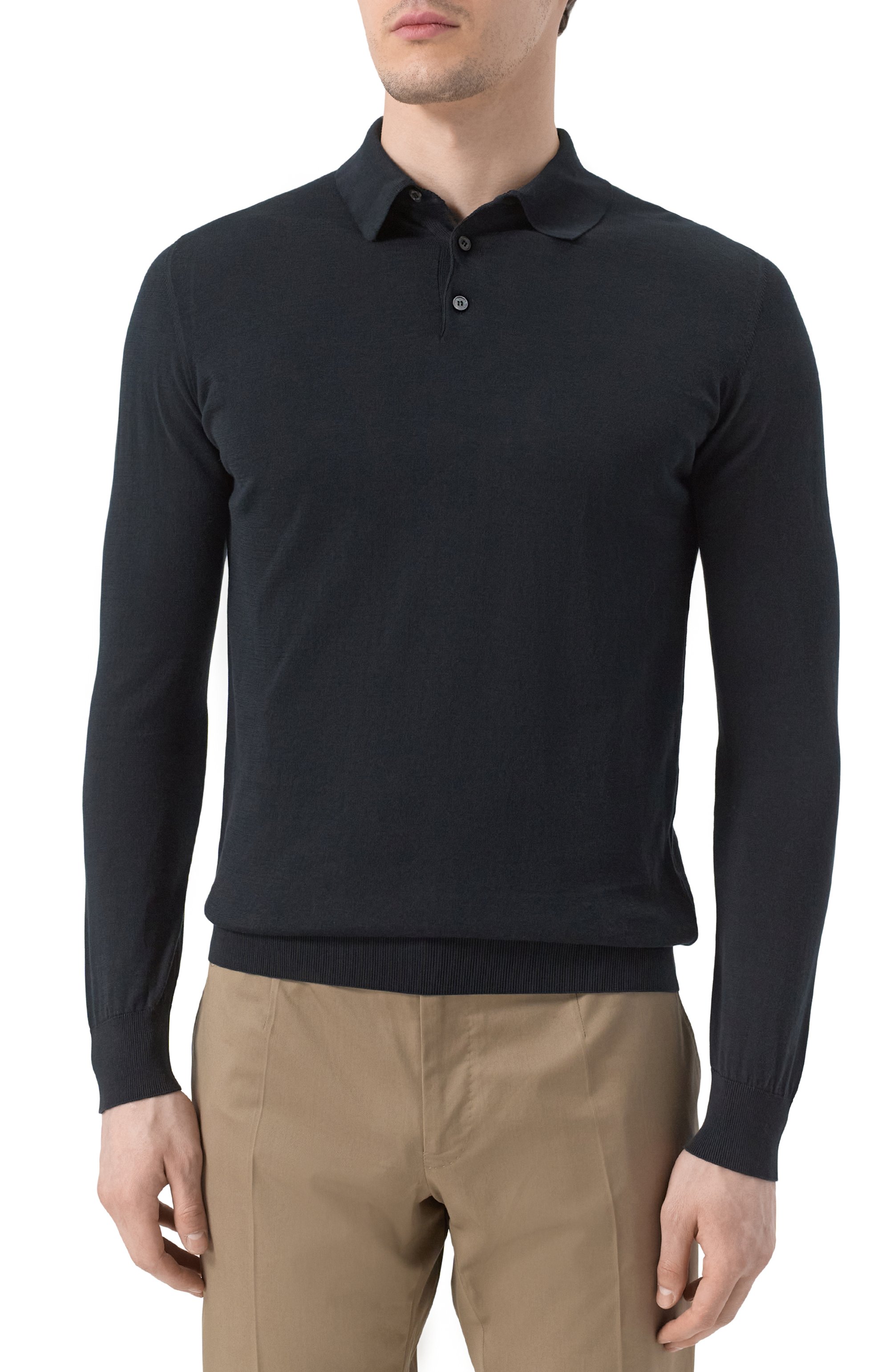 Хлопковое поло FEDELI, арт. 8UED5911, фото 3